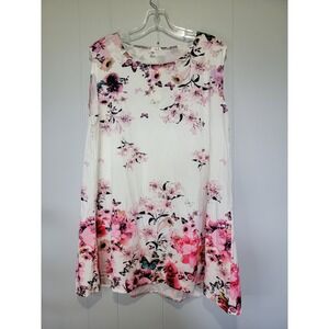 Women's Floral Sleeveless Tunic Top Spring/Summer,‎ Size XXL NWT